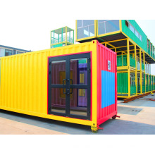 Contentor de casa profissional pré-fabricado / vivendo 20ft container house / living container house